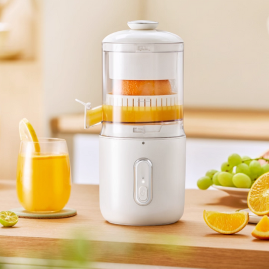 Household Appliances USB Rechargeable Outdoor Centrifugal Juicer Stainless Steel Blades DC Motor 1L Capacity Portable Design
