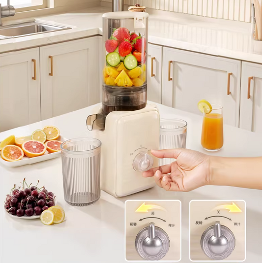 New Arrival for Home Use Low Noise 100w Durable Kitchen Gagdet 220v EU Plug Fresh Healthy Juicer Extractor Machine