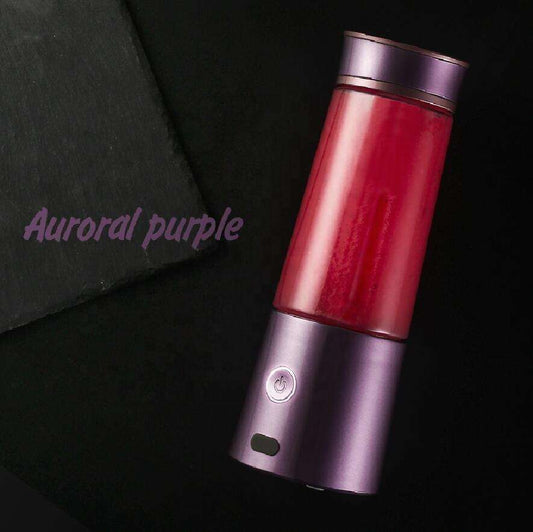 New Fashion Rechargeable Wireless Personal Mini Size Orange Milkshake Machine Ice Breaker Juicers Blender for Home