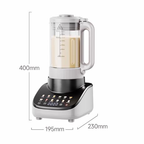 Multifunctional 1750ml Soybean Milk Soup Fruit Juice Maker Blender Household Soya Milk Making Wall Breaking Machine