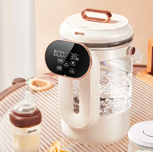 Multifunction Electric Kettle Portable Temperature Regulation High Borosilicate Glass Kettle for Kitchen Use Electric Thermo Pot