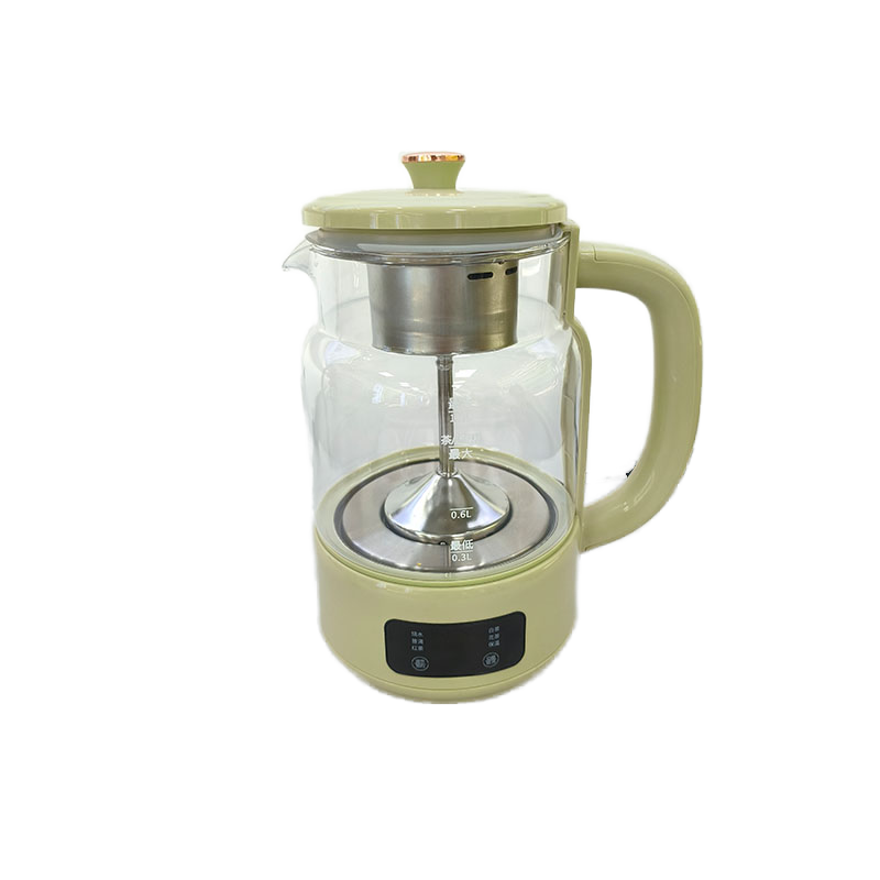 CB Certified High Borosilicate Glass Cordless Electric Kettle 1.2L Intelligent Touch Screen Temperature Control Automatic