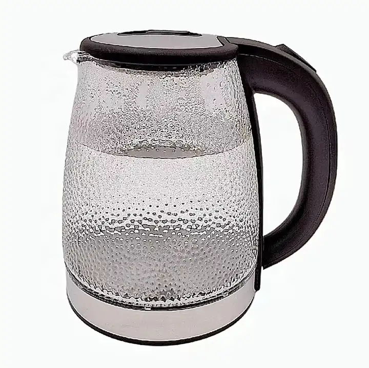 Wholesale Lower Price Borosilicate Glass 1.8L Electric Kettle 1500W Beautiful Blue Indicator Faster Boiling