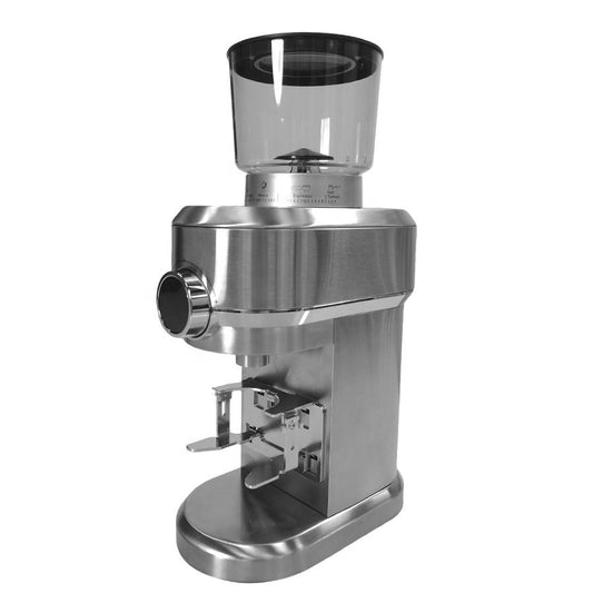 Wholesale Automatic Stainless Steel Conical Burr Coffee Bean Mill Electric Grinder 52 Grind Settings LED Display for Household