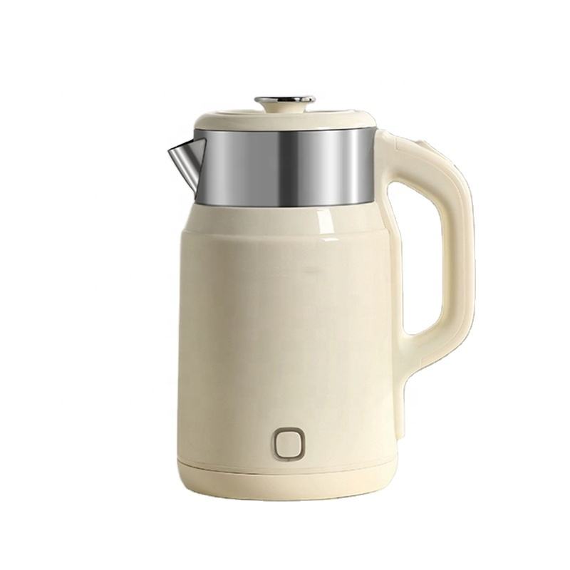 316 SS Seamless Inner Pot 1.7L Double Wall Rapid Boil Electric Water Kettle Automatic Shut-off Boil-Dry Household Hotel