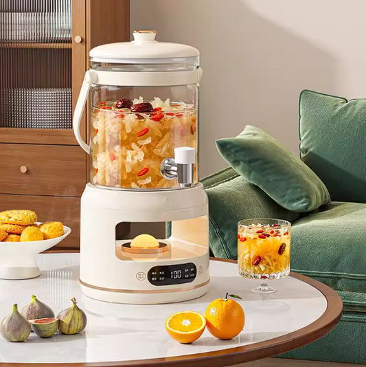 Electric Kettle Glass Teapot Health Preserving Pot Multicooker Removable Glass Big Water Tank Removable Filter