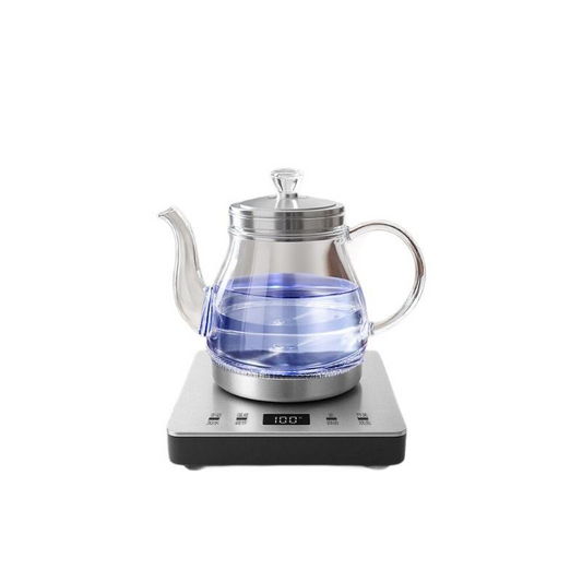 Automatic Bottom-Flush Electric Kettle 1.1-1.5L Temperature Control Tea Maker With 360 Degree Base