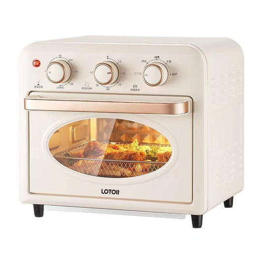 Factory Direct Sale | High Quality Electric Stainless Steel Multifunctional Visible Window Air Fryer Digital Touch Screen