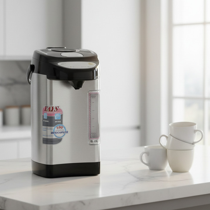 5L Electric Hot Water Air Pot Thermo Pot Stainless Steel Electric Water Boiler