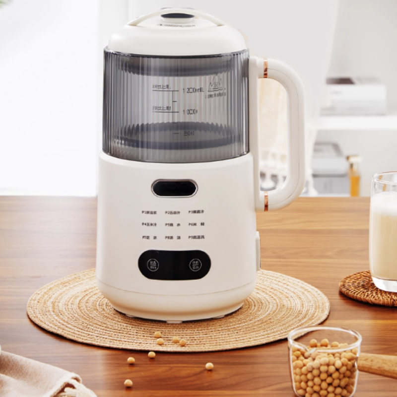 Customizable Multi-functional Mini Soy Milk Maker Home Nut Milk Maker Soup Maker Electric Portable Blender Glass Household Hotel