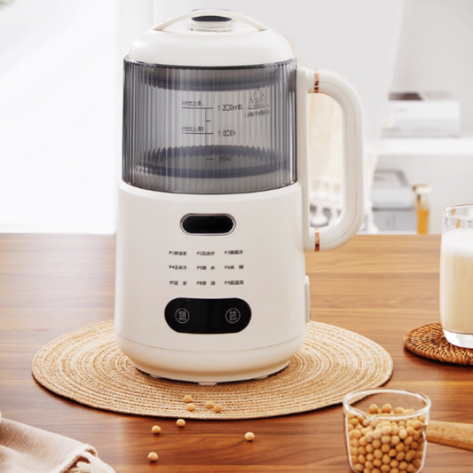 Customizable Multi-functional Mini Soy Milk Maker Home Nut Milk Maker Soup Maker Electric Portable Blender Glass Household Hotel