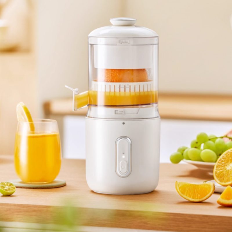 Household Appliances USB Rechargeable Outdoor Centrifugal Juicer Stainless Steel Blades DC Motor 1L Capacity Portable Design
