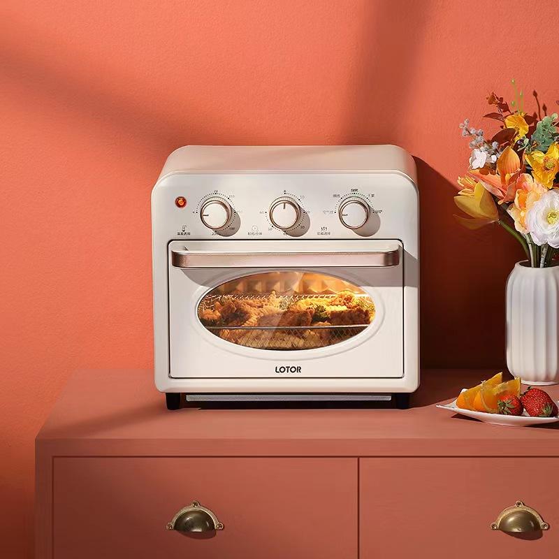 Factory Direct Sale | High Quality Electric Stainless Steel Multifunctional Visible Window Air Fryer Digital Touch Screen