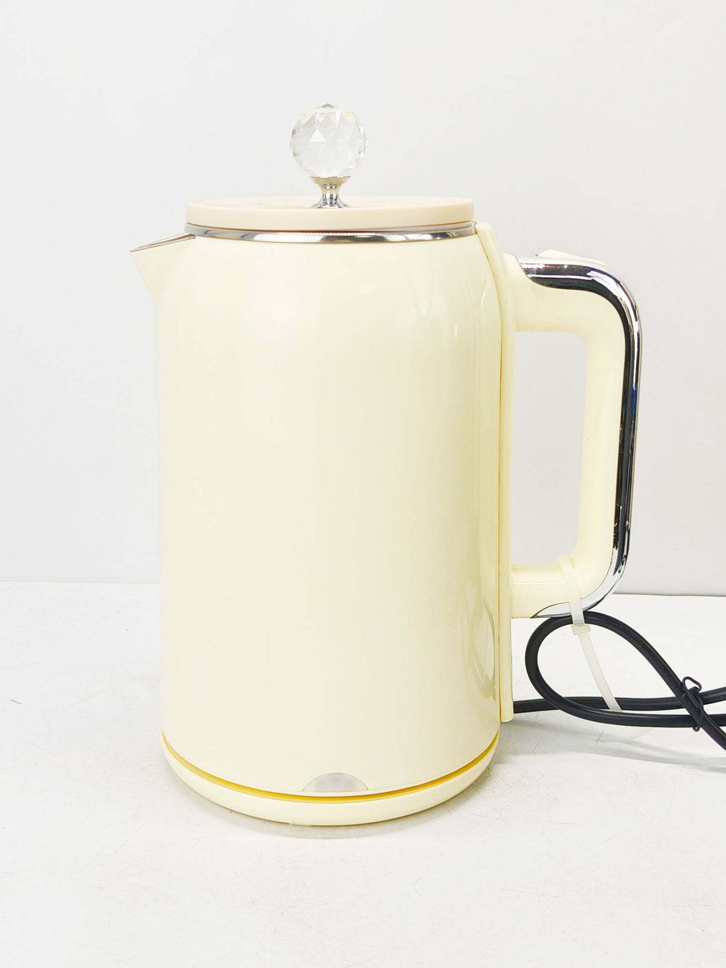 1.8L Electric Kettle for Home Hotel Use Modern Double Wall 201 Stainless Steel Double Sensor Controller Colorful Keep Warm