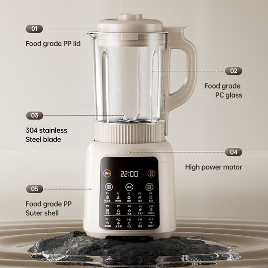 RANBEM 1.75L Soybean Milk Maker Juicer Blender Automatic Heating Cooking Soy Nut Milk Maker Heating Blender