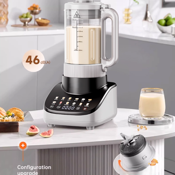 Multifunctional 1750ml Soybean Milk Soup Fruit Juice Maker Blender Household Soya Milk Making Wall Breaking Machine