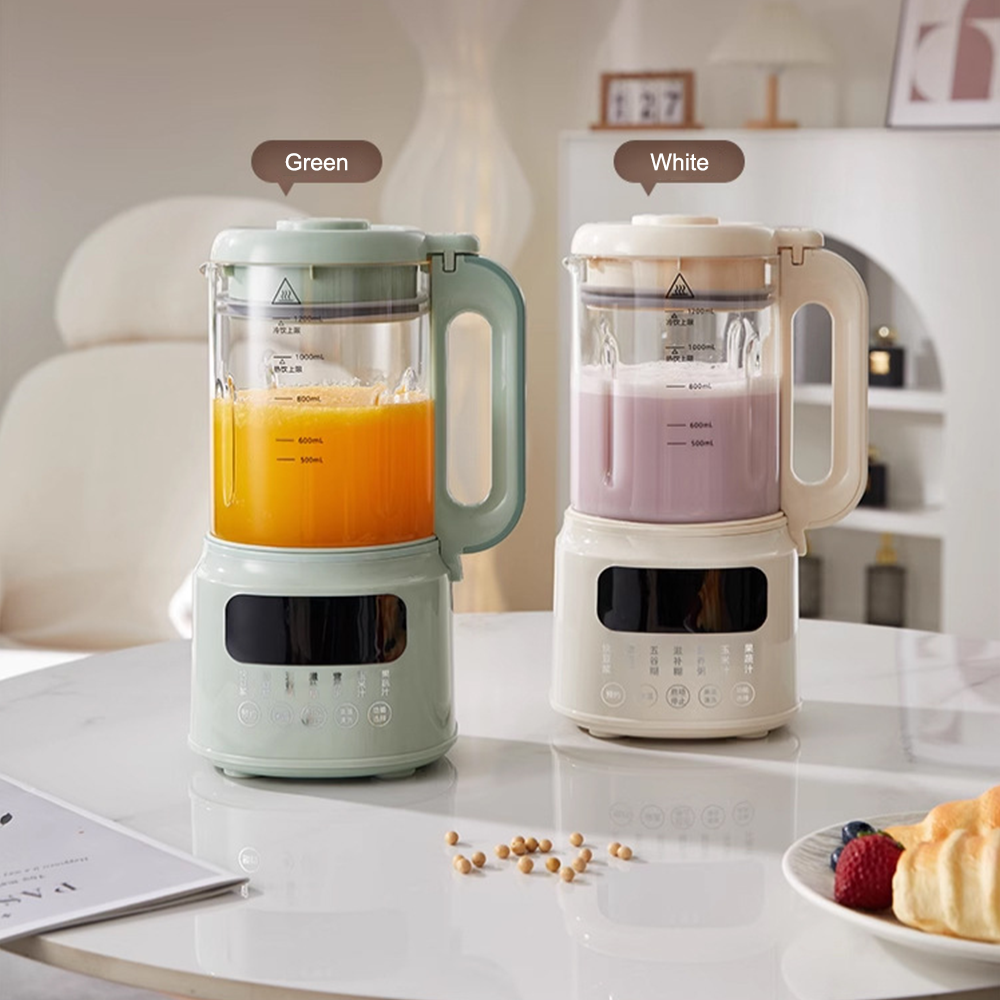 1200ml Automatic Nut Milk Maker Keep Warm Homemade Milk Maker Soymilk Maker Blendrer
