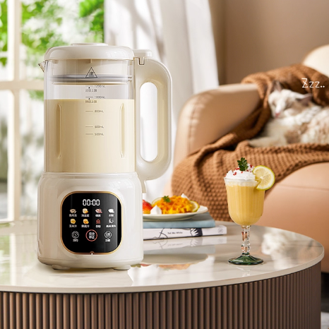 1.2LSmall Full-Automatic Office & Household Soymilk Machine Multi-Functional Wall-Breaking Milk Machine for Cuisine