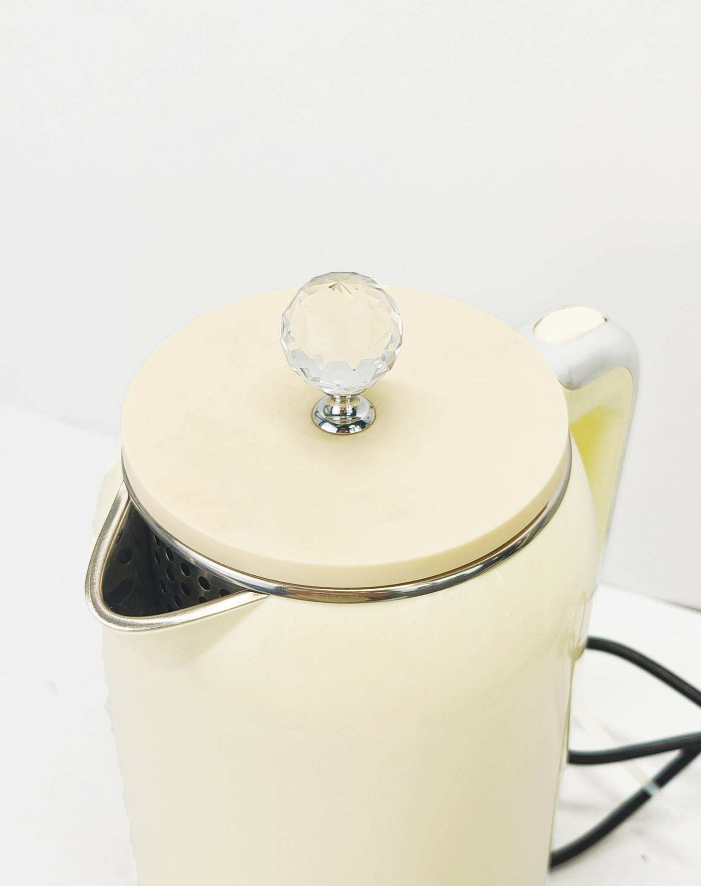 1.8L Electric Kettle for Home Hotel Use Modern Double Wall 201 Stainless Steel Double Sensor Controller Colorful Keep Warm