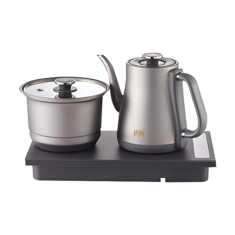 Pure Titanium Electric Kettle With Dual Burner Smart Tea Stove For Brewing Tea
