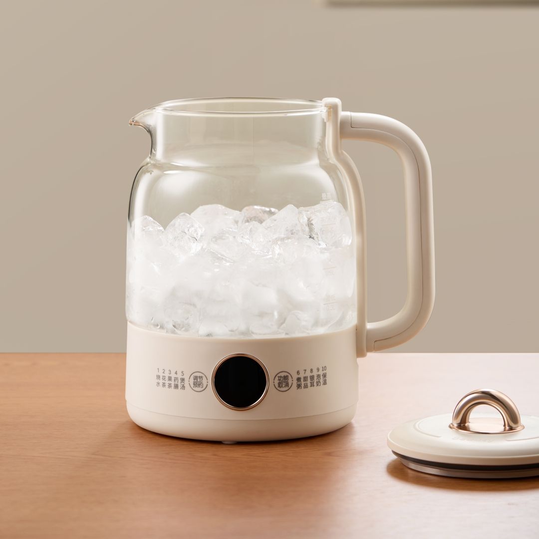 Multi-function Stainless Steel 304 Cordless Electric Kettle Mechanical Control Automatic Shut-off Temperature Settings Household
