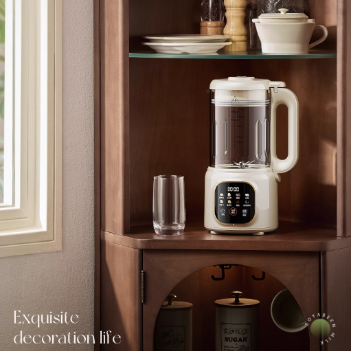 1.2LSmall Full-Automatic Office & Household Soymilk Machine Multi-Functional Wall-Breaking Milk Machine for Cuisine