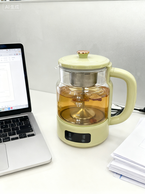 CB Certified High Borosilicate Glass Cordless Electric Kettle 1.2L Intelligent Touch Screen Temperature Control Automatic