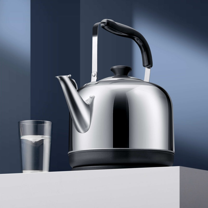 Durable 304 Stainless Steel Electric Kettle with Safe Operation Automatic Shut-off Customizable Color & Logo for Household Use