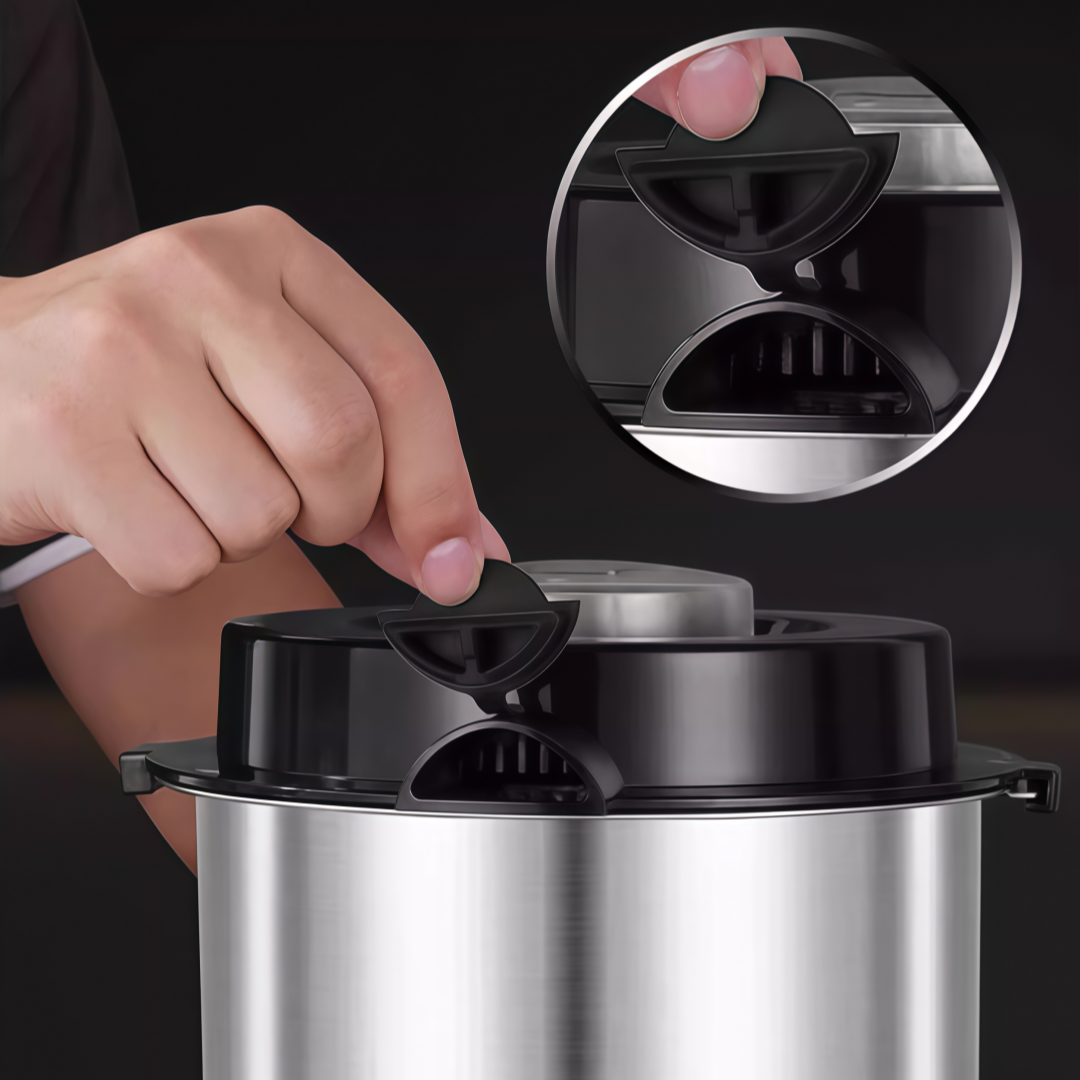 6L Commercial Stainless Steel Soybean Milk Maker Household Breakfast Shop Fully Automatic Grinding Cooking All-in-one No-boil