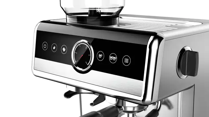 Commercial Intelligent Temperature Control Stainless Steel Bean to Cup One Touch Espresso Coffee Maker