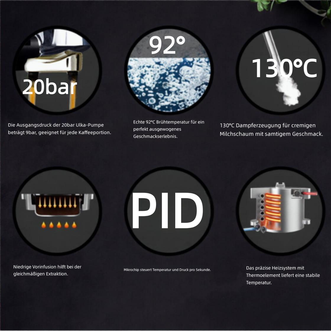 Professional 58mm Portafilter Electric Smart Coffee Maker 20 Bar LED Display Stainless Steel Espresso Machine Hotel Spanish
