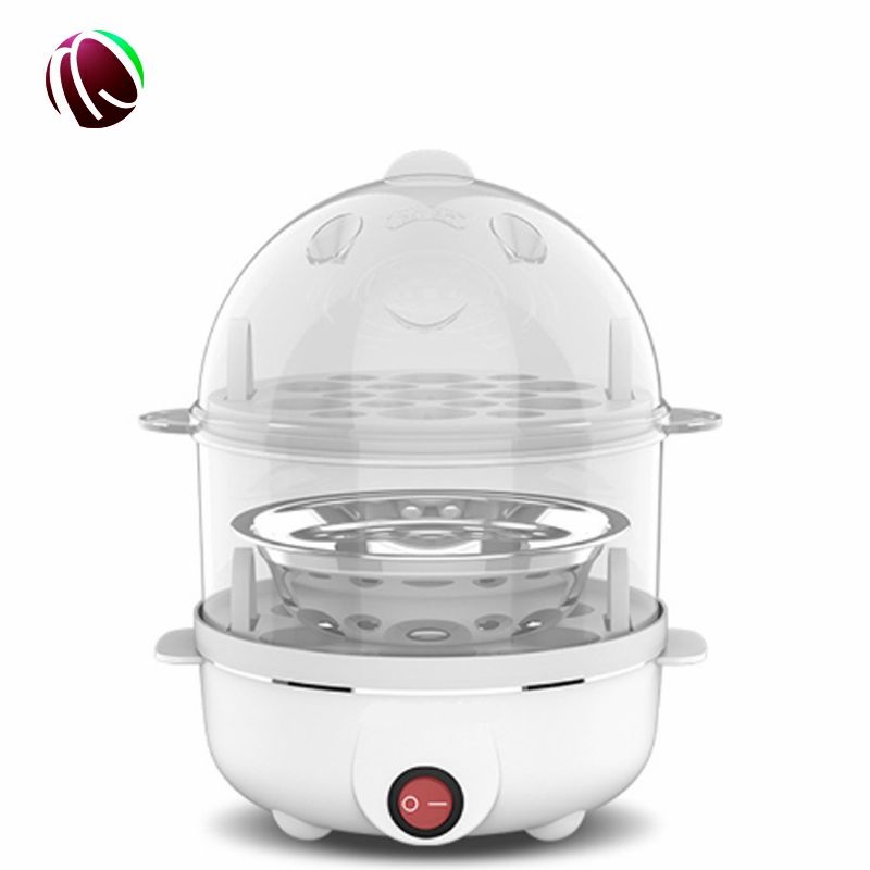 Automatic Mini 7 or 14 Capacity Broccoli Dumpling Egg Steamer Cooker Electric Egg Cooker Boiler Plastic Dash Rapid Egg Cooker