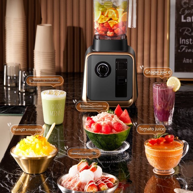 Multi-functional Electric Mixer 2l Plastic Cup 6-blade and 36000 RPM Speed Customizable