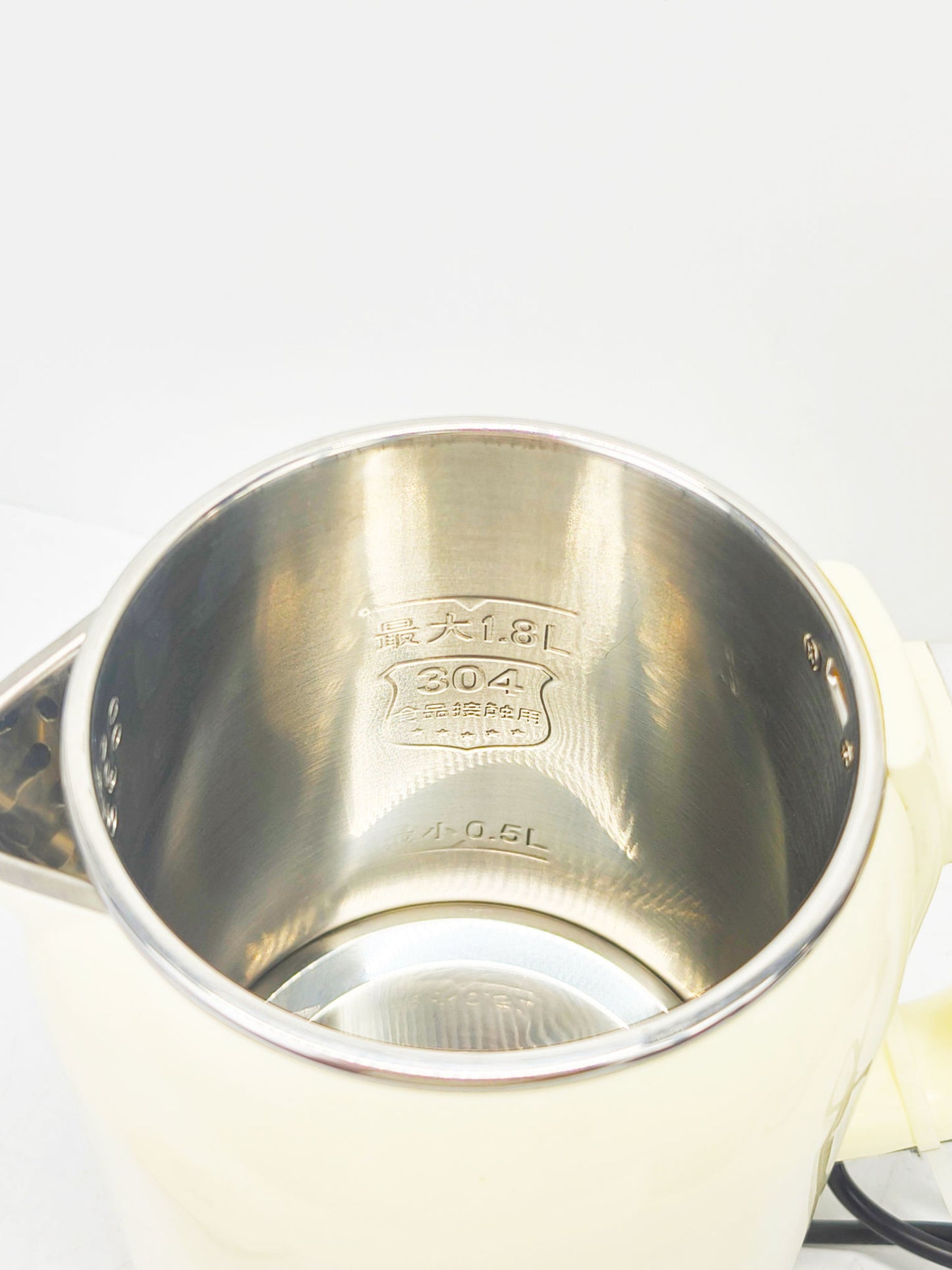 1.8L Electric Kettle for Home Hotel Use Modern Double Wall 201 Stainless Steel Double Sensor Controller Colorful Keep Warm