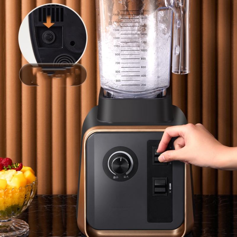 Multi-functional Electric Mixer 2l Plastic Cup 6-blade and 36000 RPM Speed Customizable