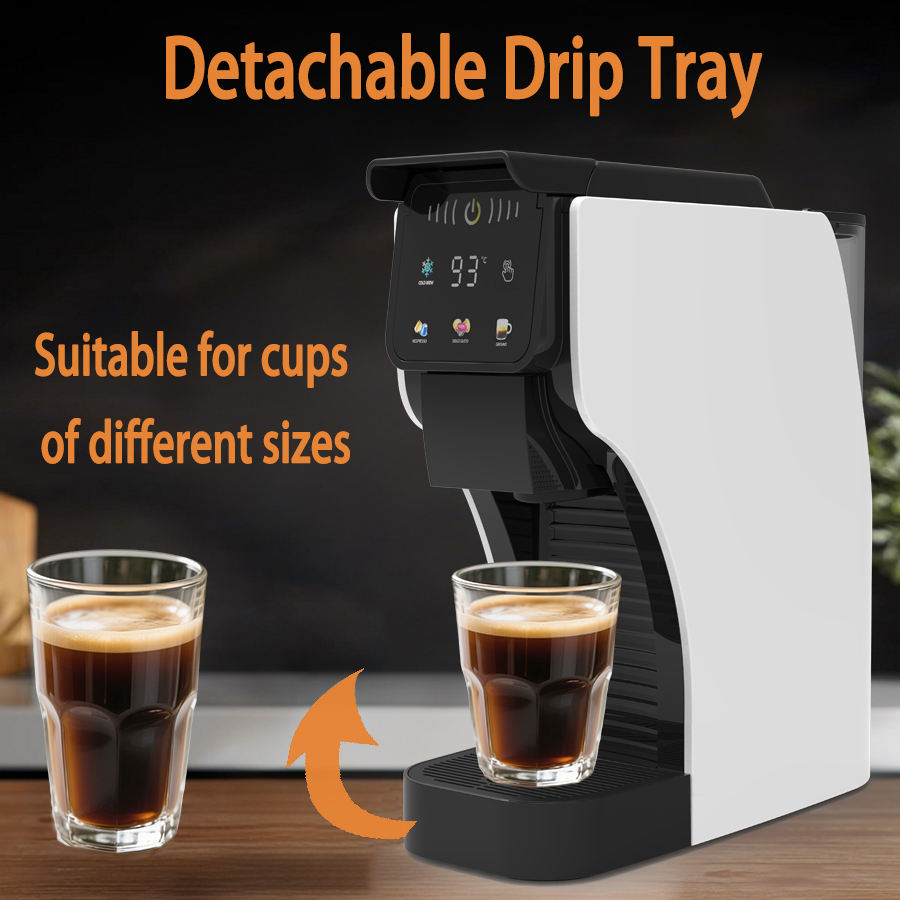 3-in-1 Dolce Nesp Capsule Coffee Maker Multifunctional Espresso Machine Electric Plastic for Home Use