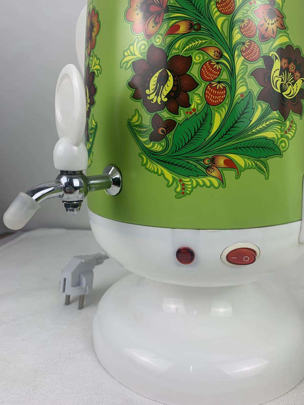 3.5L Green Samover Electric Water Kettle Low Price Stainless Steel Home Appliance Cordless Electric Kettle for Water Heating