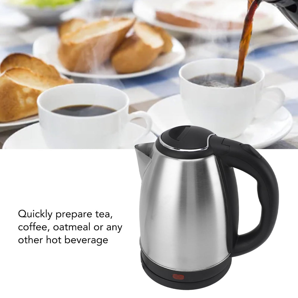 Electric Kettle, 2L Fast Boiling Tea Kettle with Stainless Steel Liner Auto Shut Off Water Boiler Teapot Boiler